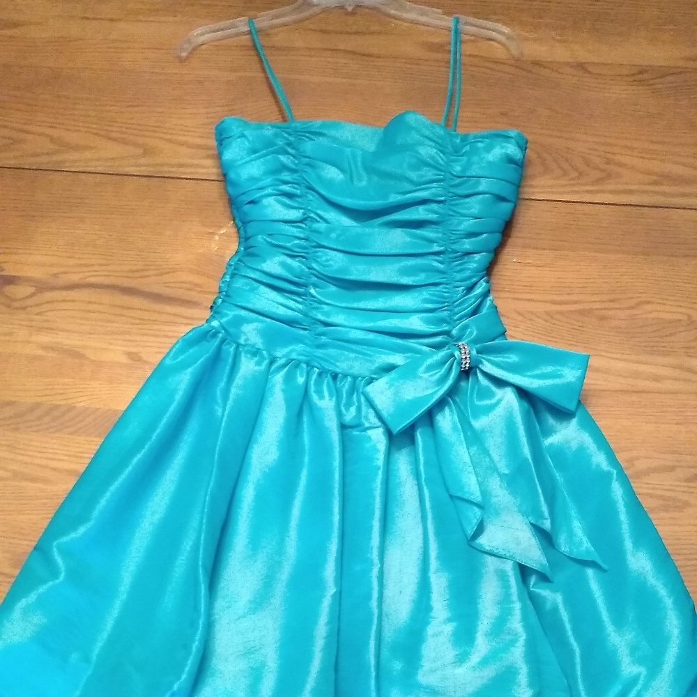 Turquoise Party Dress